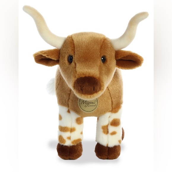 PLUSH STUFFED BULL TOY NWOT new without tags!! - Picture 8 of 11